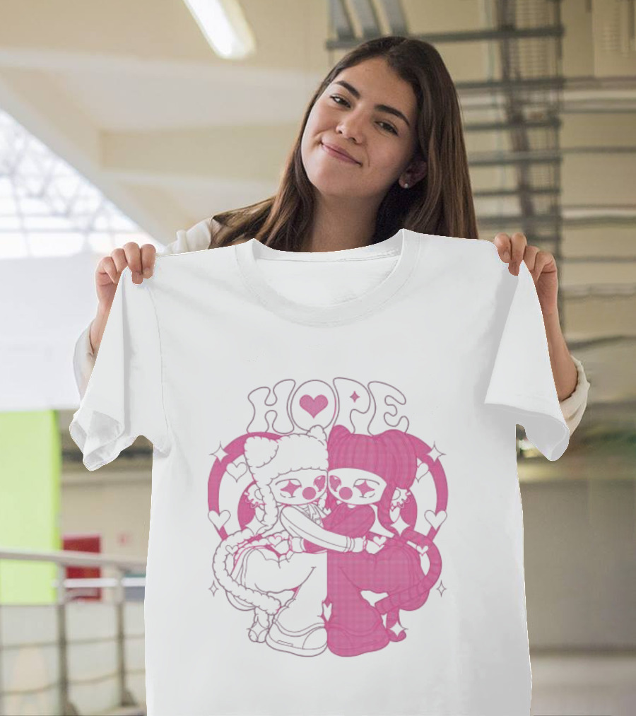 Hope Heart Embrace LizI Grace T-Shirt