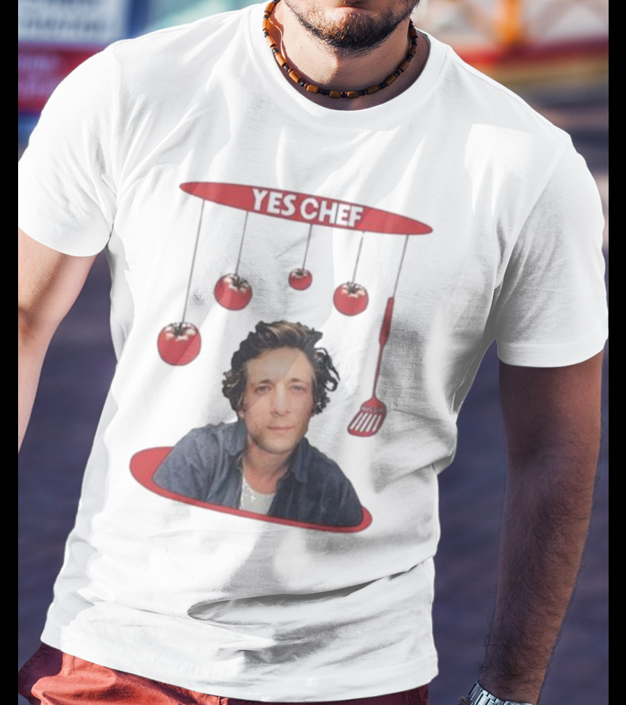 Yes Chef Tomato Mobile With Celebrity Chef T-Shirt