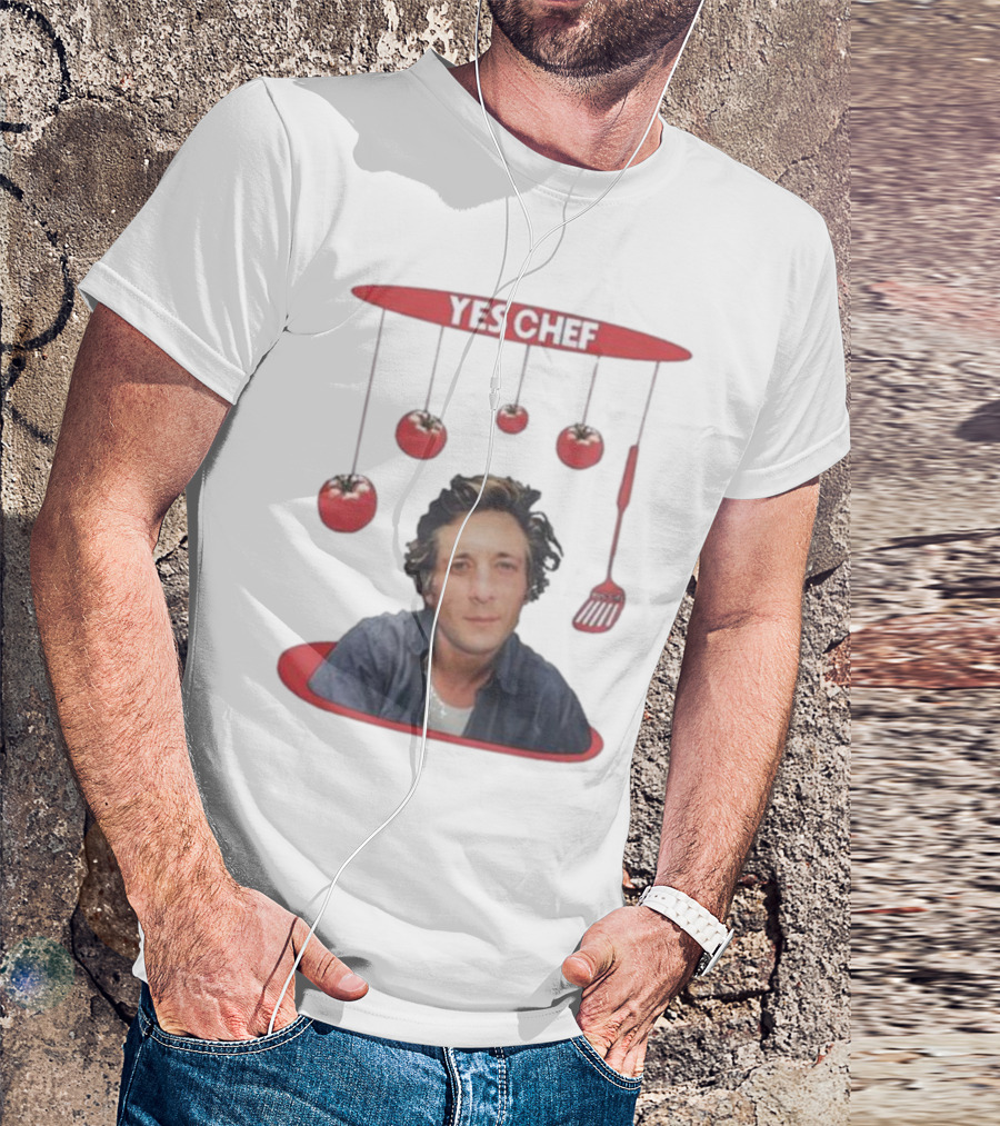 Yes Chef Tomato Mobile With Celebrity Chef T-Shirt
