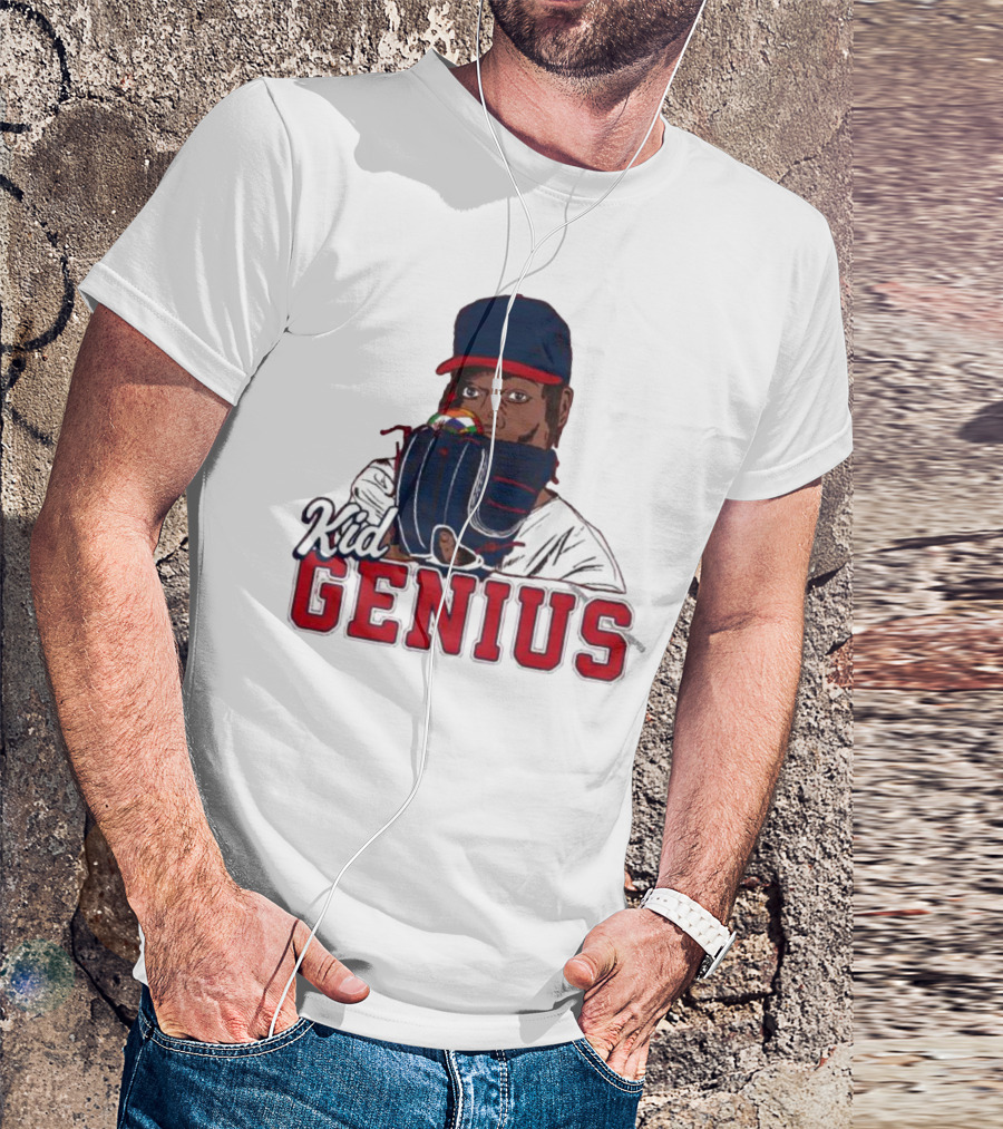 Kid Genius Triston McKenzie Baseball Pitcher T-Shirt