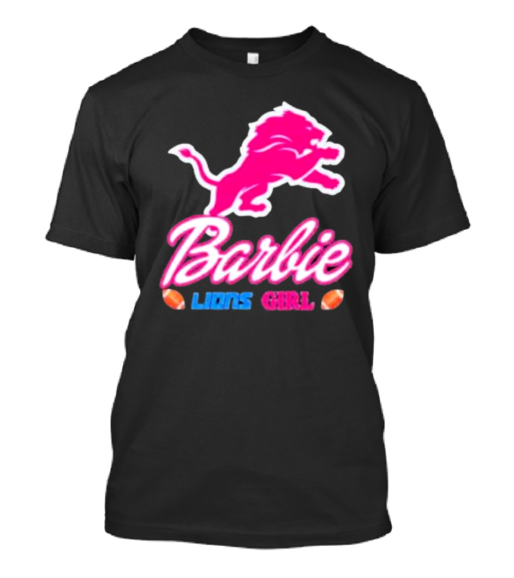 Barbie Lions Girl Football T-Shirt