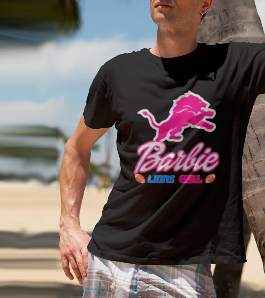 Barbie Lions Girl Football T-Shirt