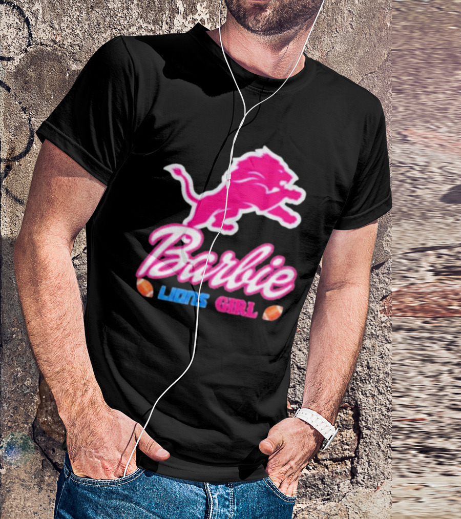 Barbie Lions Girl Football T-Shirt