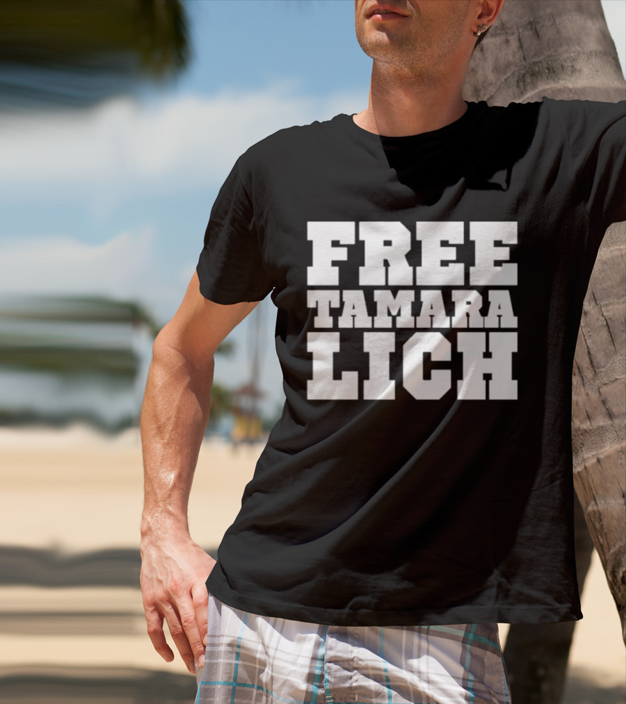 Caryma Sa’d Lawyer Political Satirist Free Tamara Lich T-Shirt