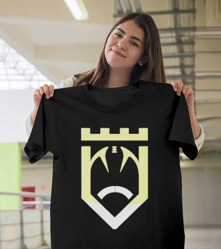 Cfo Sports Football Castle Emblem T-Shirt