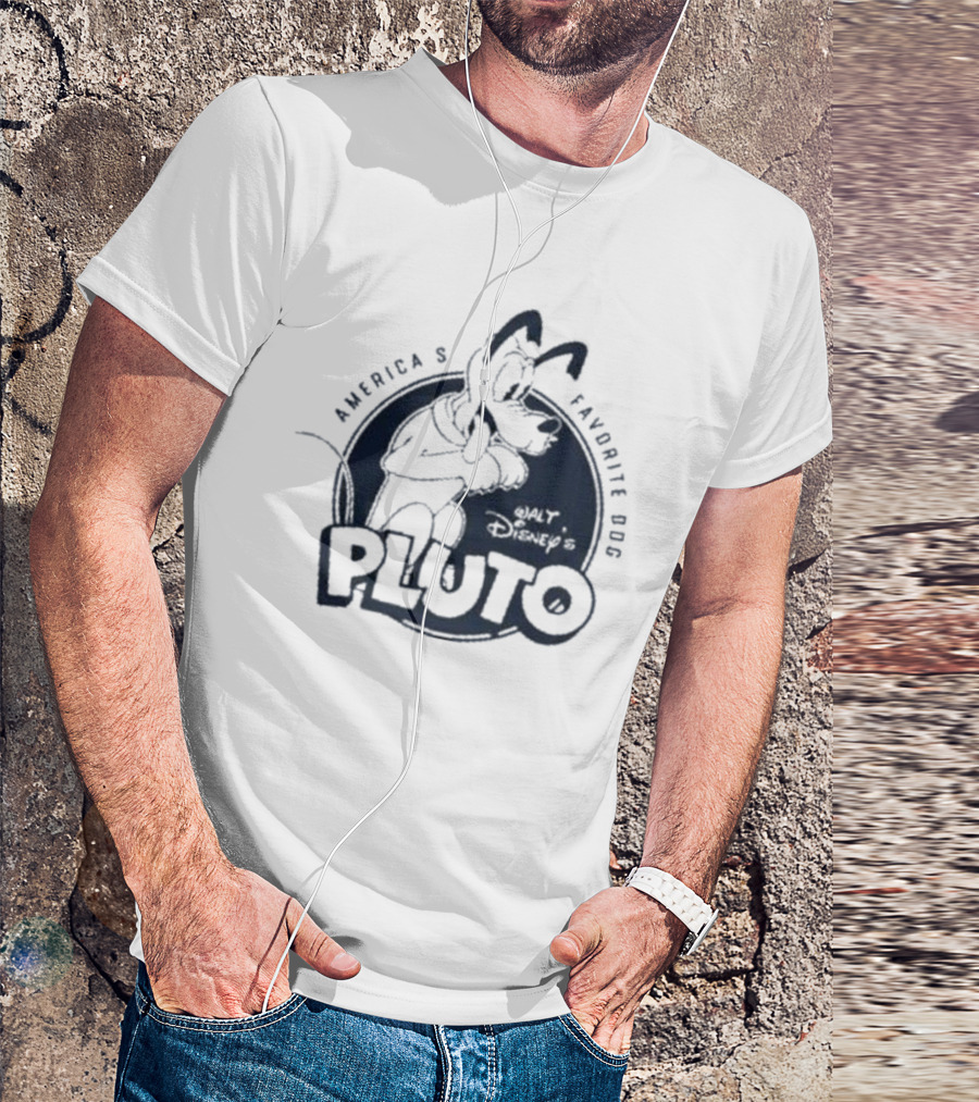 Disney Pluto America's Favorite Dog T-Shirt