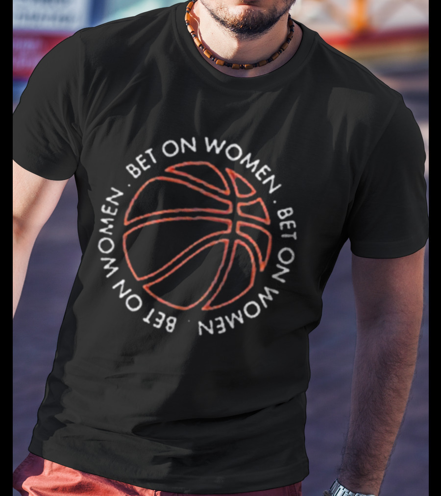 Bet On Women Basketball Circle Champion T-Shirt