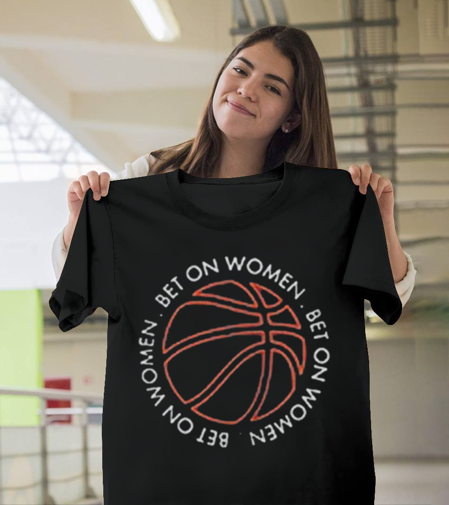 Bet On Women Basketball Circle Champion T-Shirt