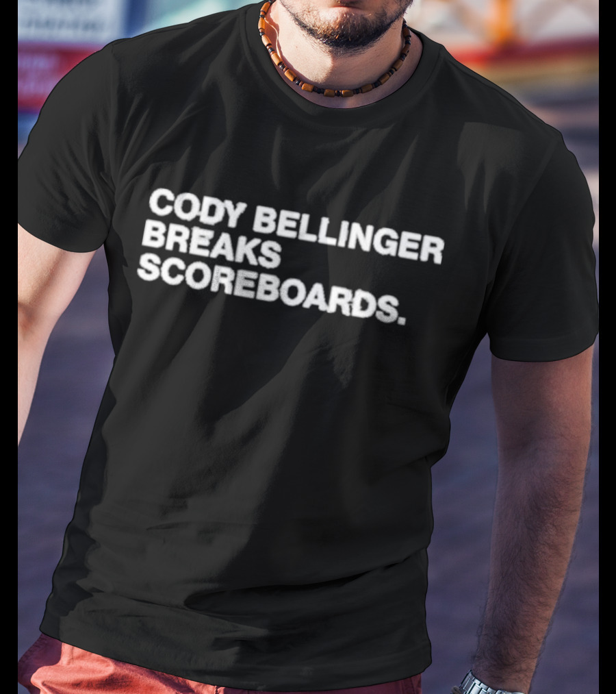 Cody Bellinger Breaks Scoreboards T-Shirt