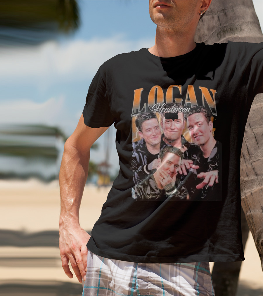 Logan Henderson Vintage And Man T-Shirt