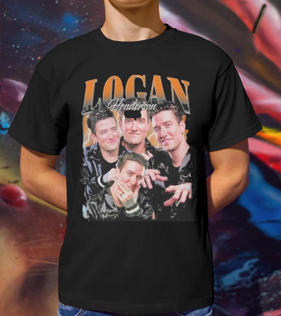 Logan Henderson Vintage And Man T-Shirt