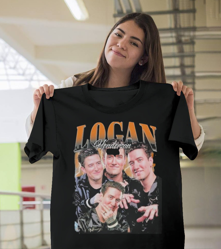 Logan Henderson Vintage And Man T-Shirt