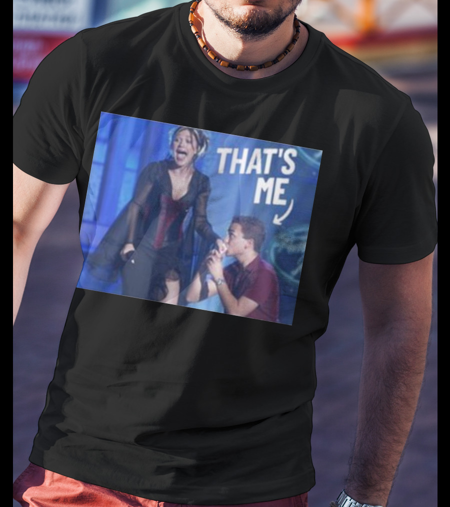 That's Me Iconic Moment Text With Enthusiastic Reaction T-Shirt