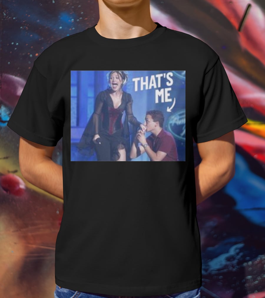 That's Me Iconic Moment Text With Enthusiastic Reaction T-Shirt