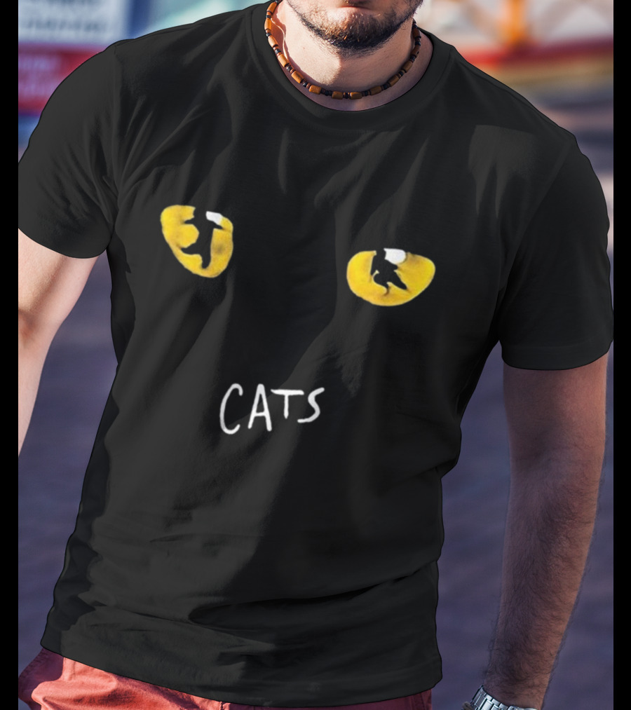 Jesse Tyler Ferguson Eyes Cats Musical T-Shirt