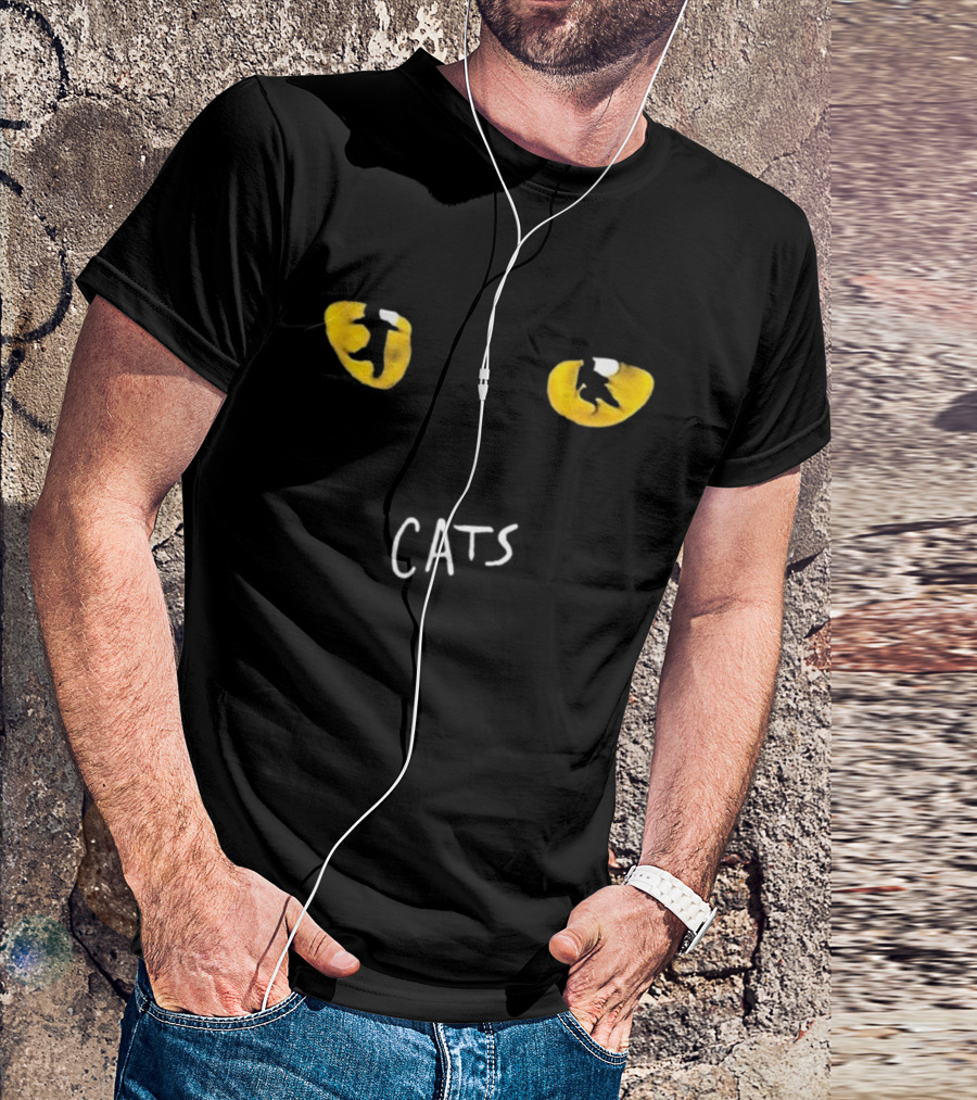 Jesse Tyler Ferguson Eyes Cats Musical T-Shirt