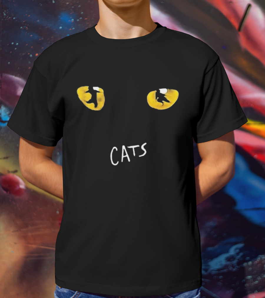 Jesse Tyler Ferguson Eyes Cats Musical T-Shirt