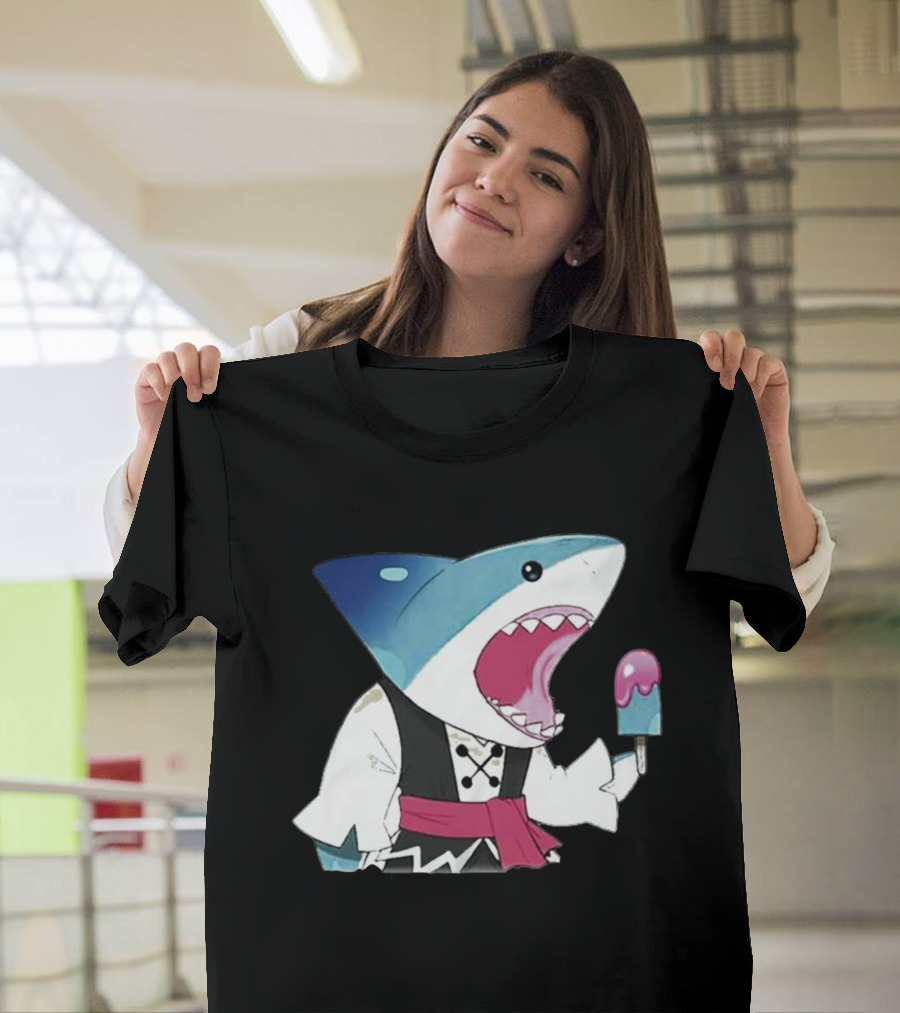 Shroomie Sorbet Shark Cookie Ice Cream Treat T-Shirt