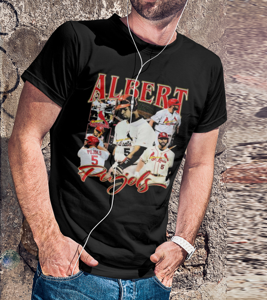 Albert Pujols St. Louis Cardinals Baseball Legend T-Shirt