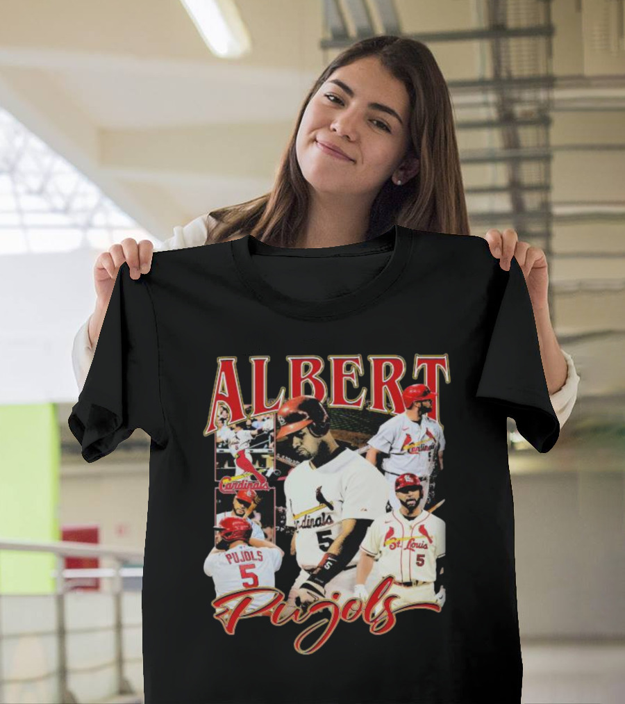 Albert Pujols St. Louis Cardinals Baseball Legend T-Shirt