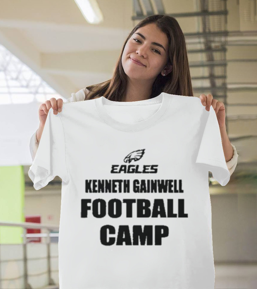 Eagles Kenneth Gainwell Football Camp T-Shirt