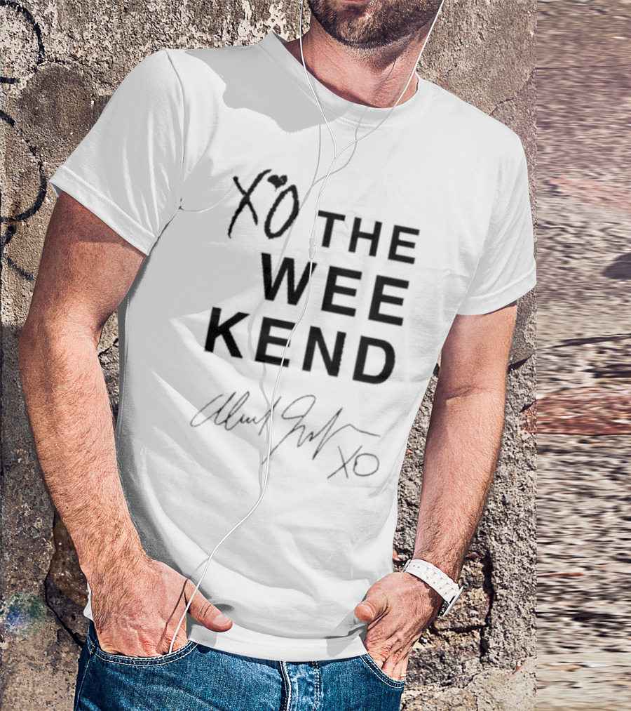 XO The Weeknd Signature Ailoviutl T-Shirt