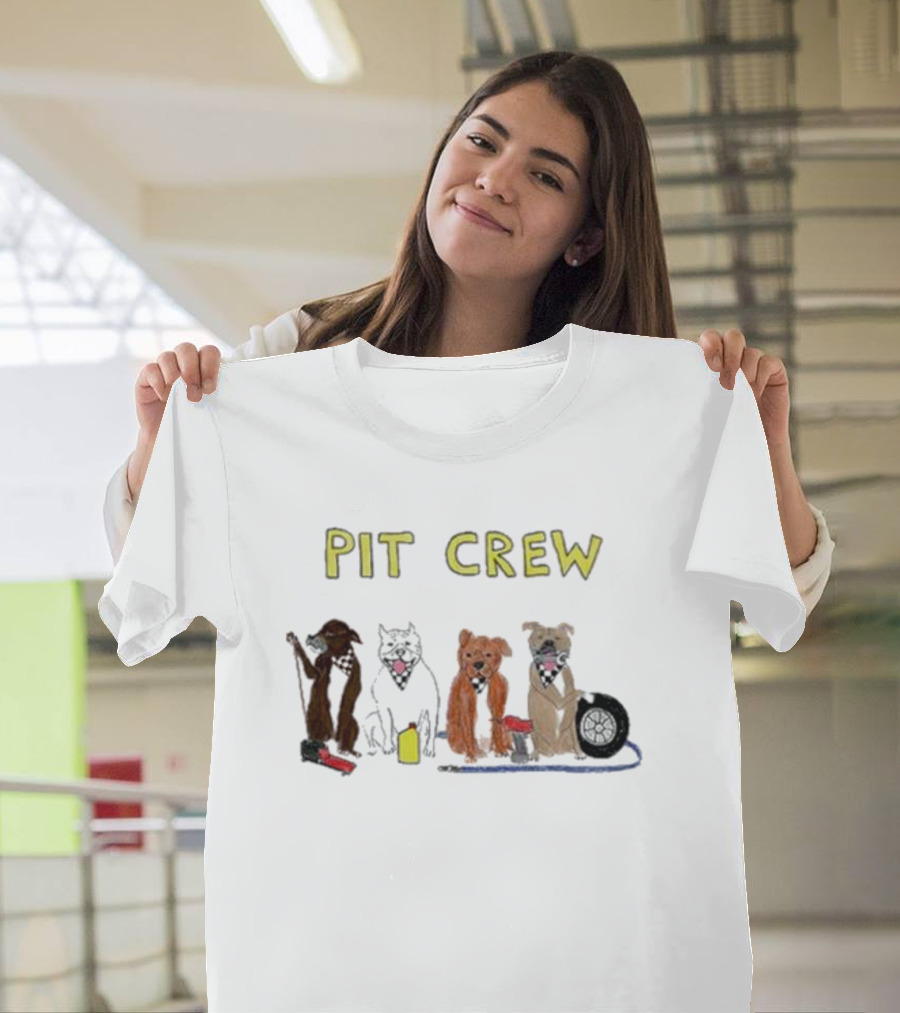 Dave Portnoy Pit Crew Dogs Garage Team T-Shirt