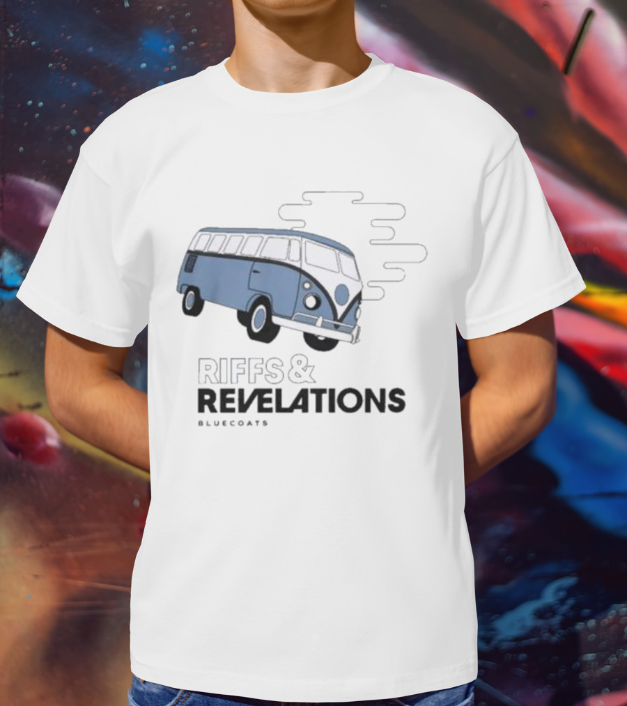 Riffs And Revelations Bluecoats Bus T-Shirt