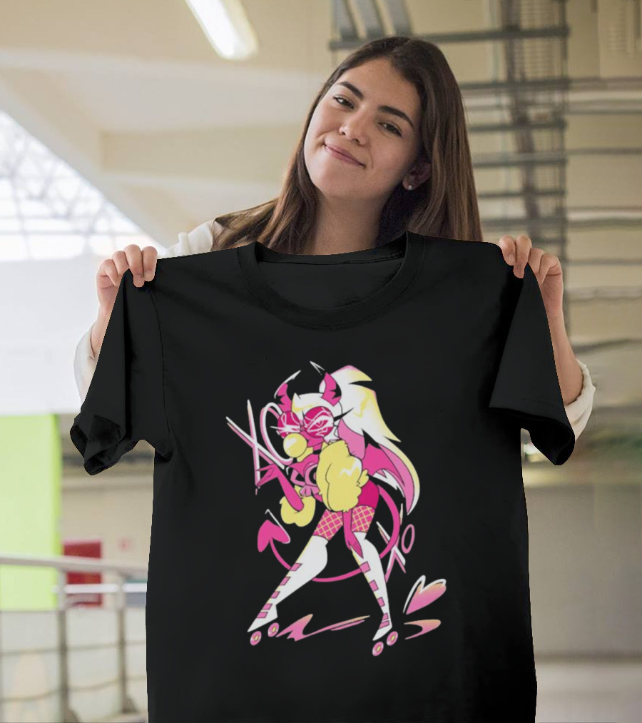 Verosika Roller Skate Demon Girl Anime T-Shirt