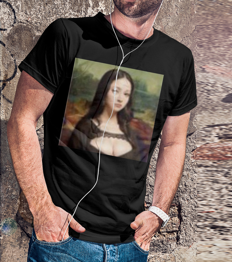 Modern Mona Lisa Renaissance Elegance T-Shirt