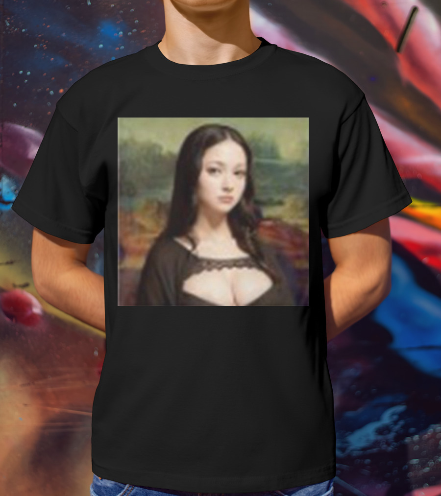 Modern Mona Lisa Renaissance Elegance T-Shirt