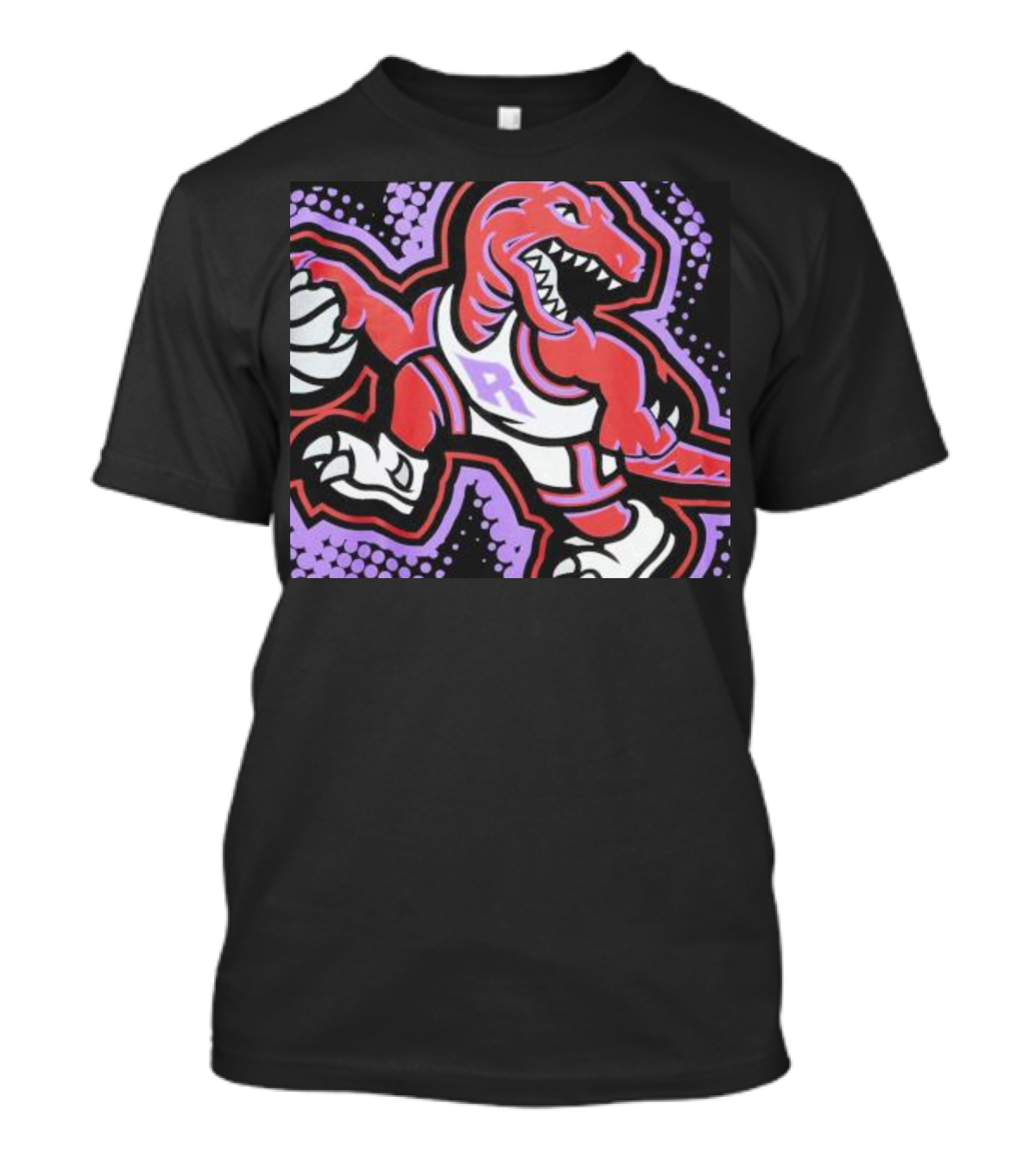 Big Face 7.0 SS Toronto Raptors Dinosaur T-Shirt