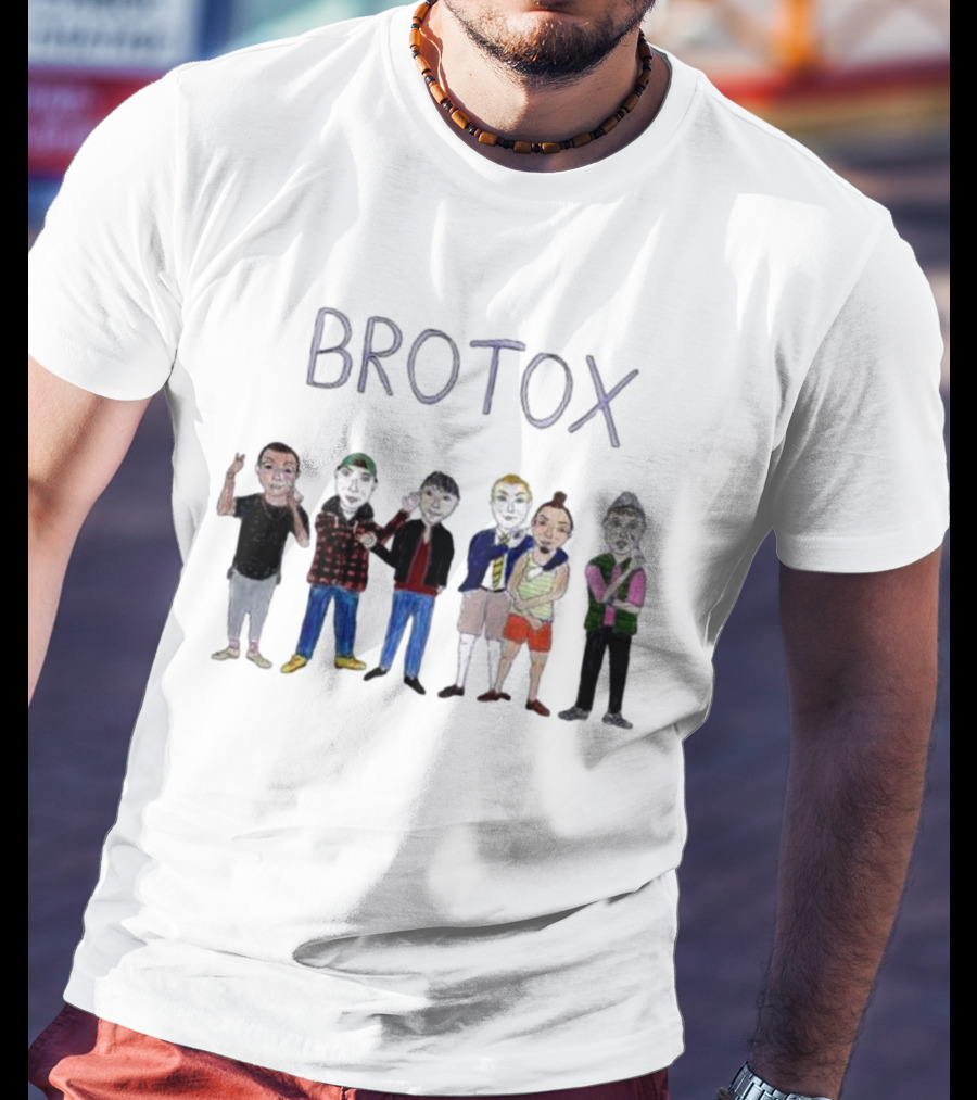 BROTOX Group Of Six Characters T-Shirt