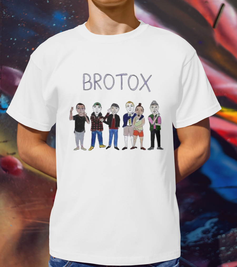 BROTOX Group Of Six Characters T-Shirt