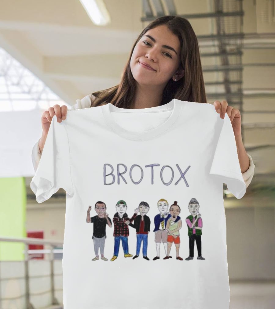 BROTOX Group Of Six Characters T-Shirt