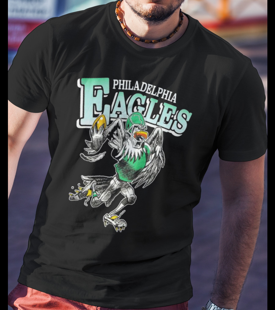 Philadelphia Eagles Vintage Mascot T-Shirt