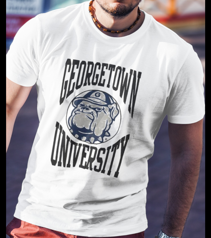 Georgetown University Bulldog Lightweight Crew 3.0 T-Shirt