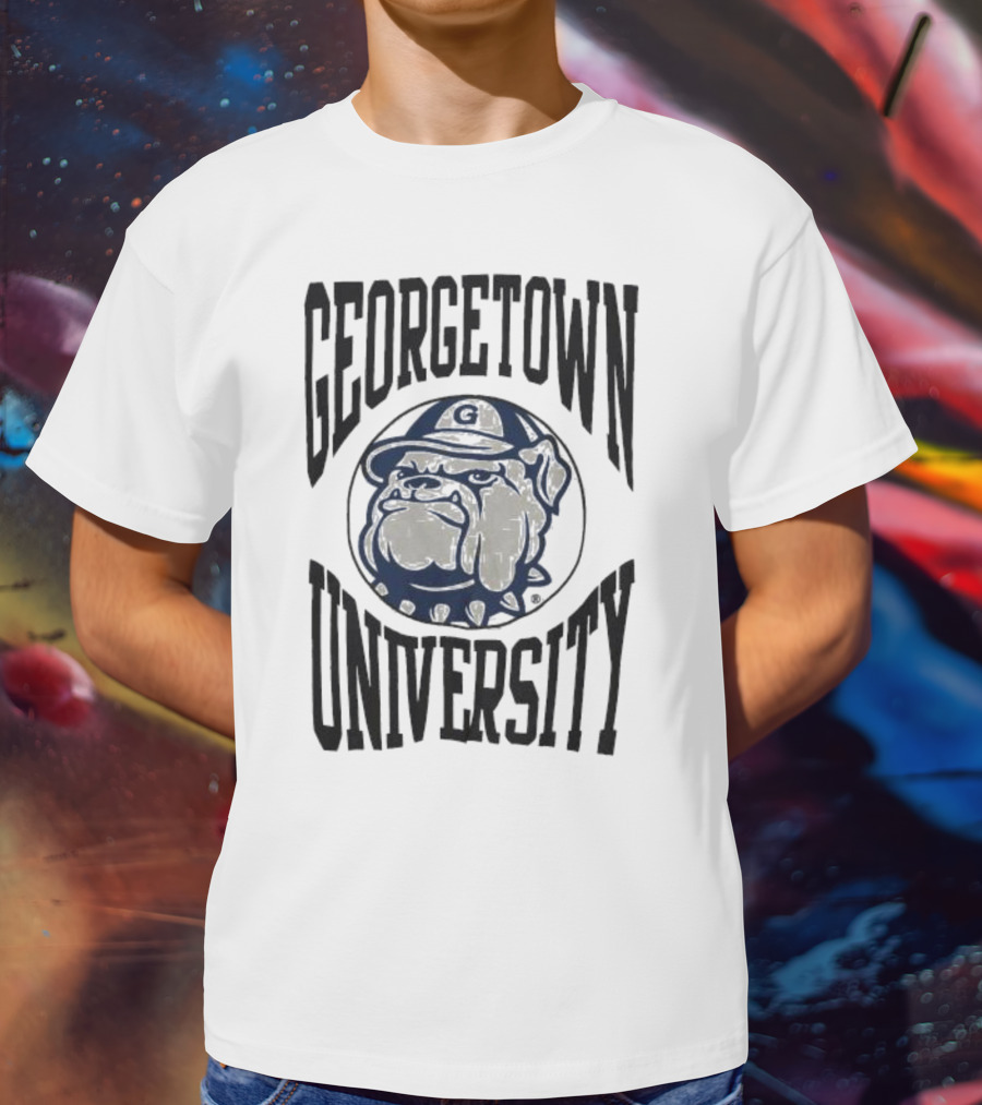 Georgetown University Bulldog Lightweight Crew 3.0 T-Shirt