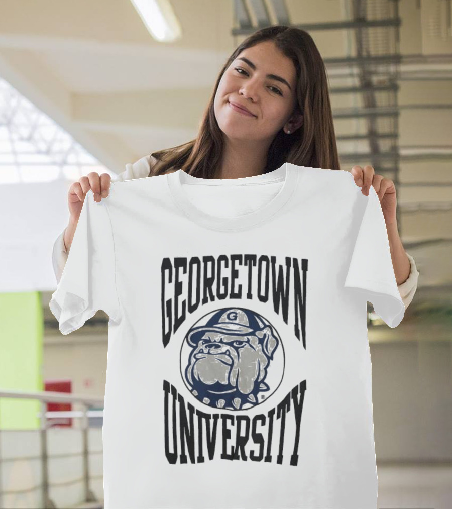Georgetown University Bulldog Lightweight Crew 3.0 T-Shirt