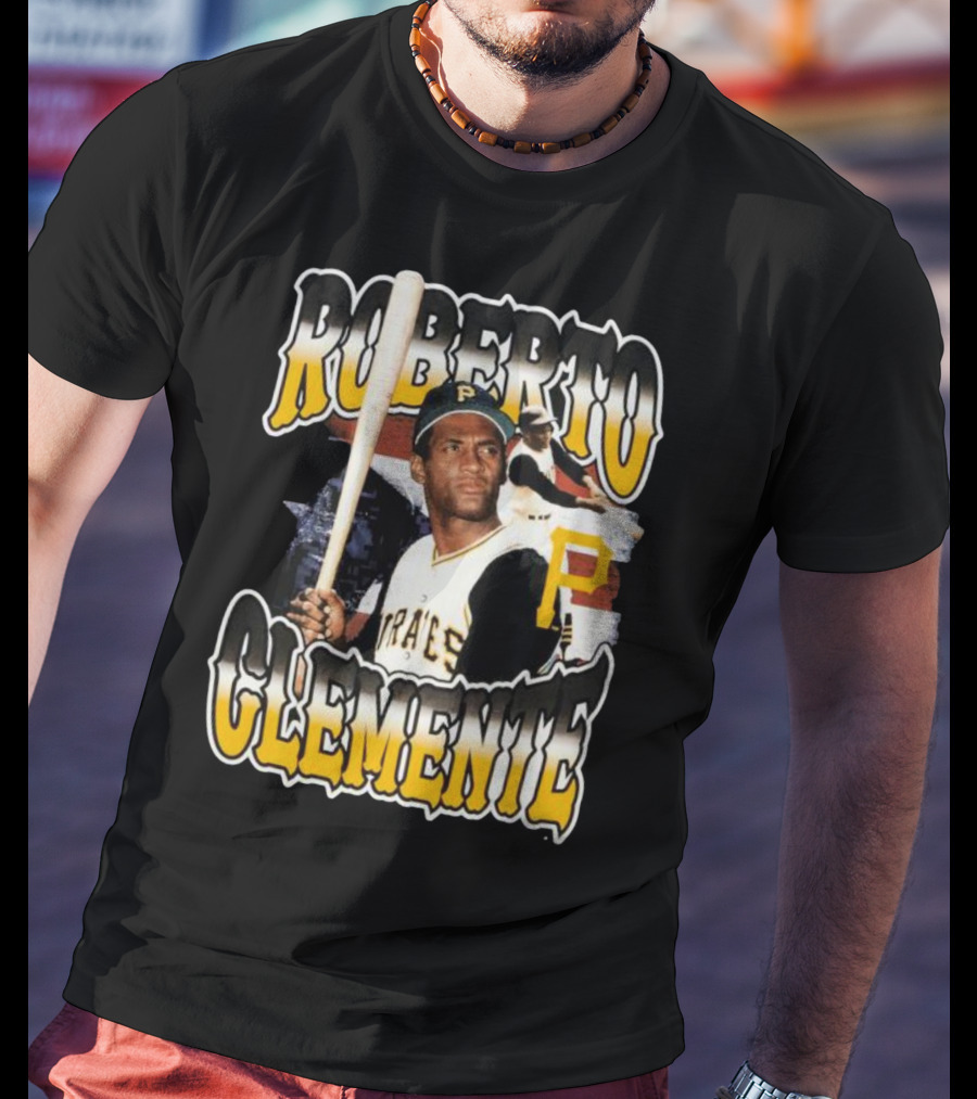 Roberto Clemente Heritage Pittsburgh Pirates Legend T-Shirt