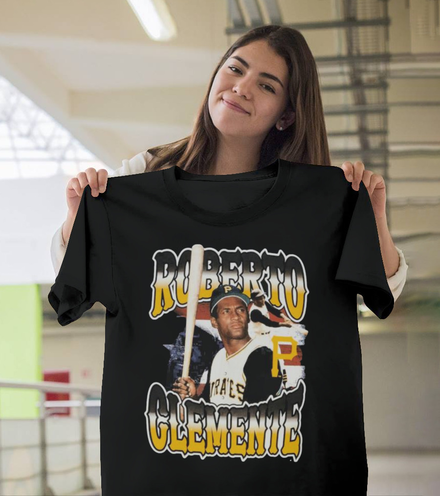 Roberto Clemente Heritage Pittsburgh Pirates Legend T-Shirt