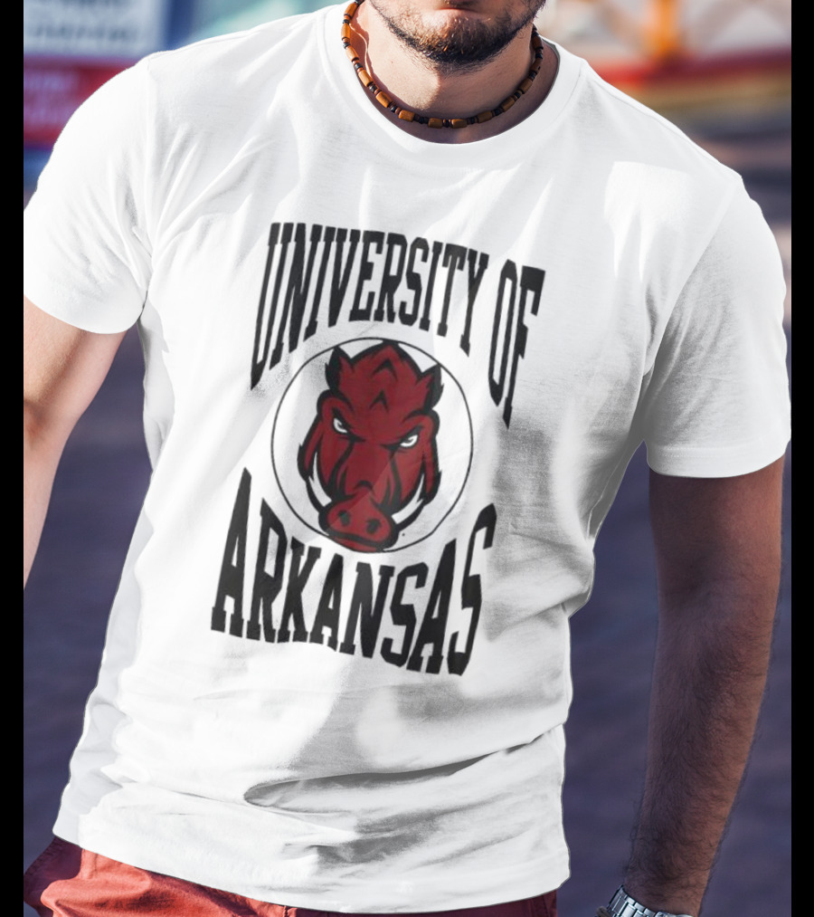 University Of Arkansas Razorbacks Lightweight Crew 3.0 T-Shirt
