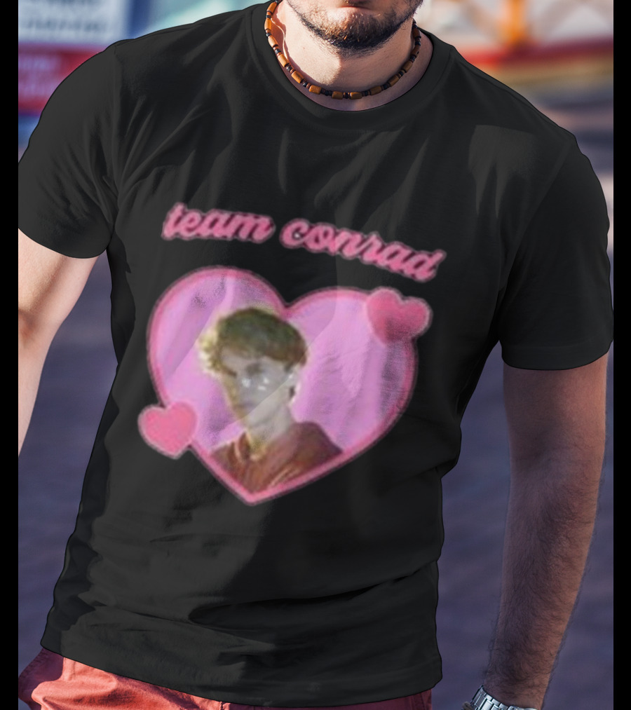 Team Conrad Heart Design Lembrar T-Shirt