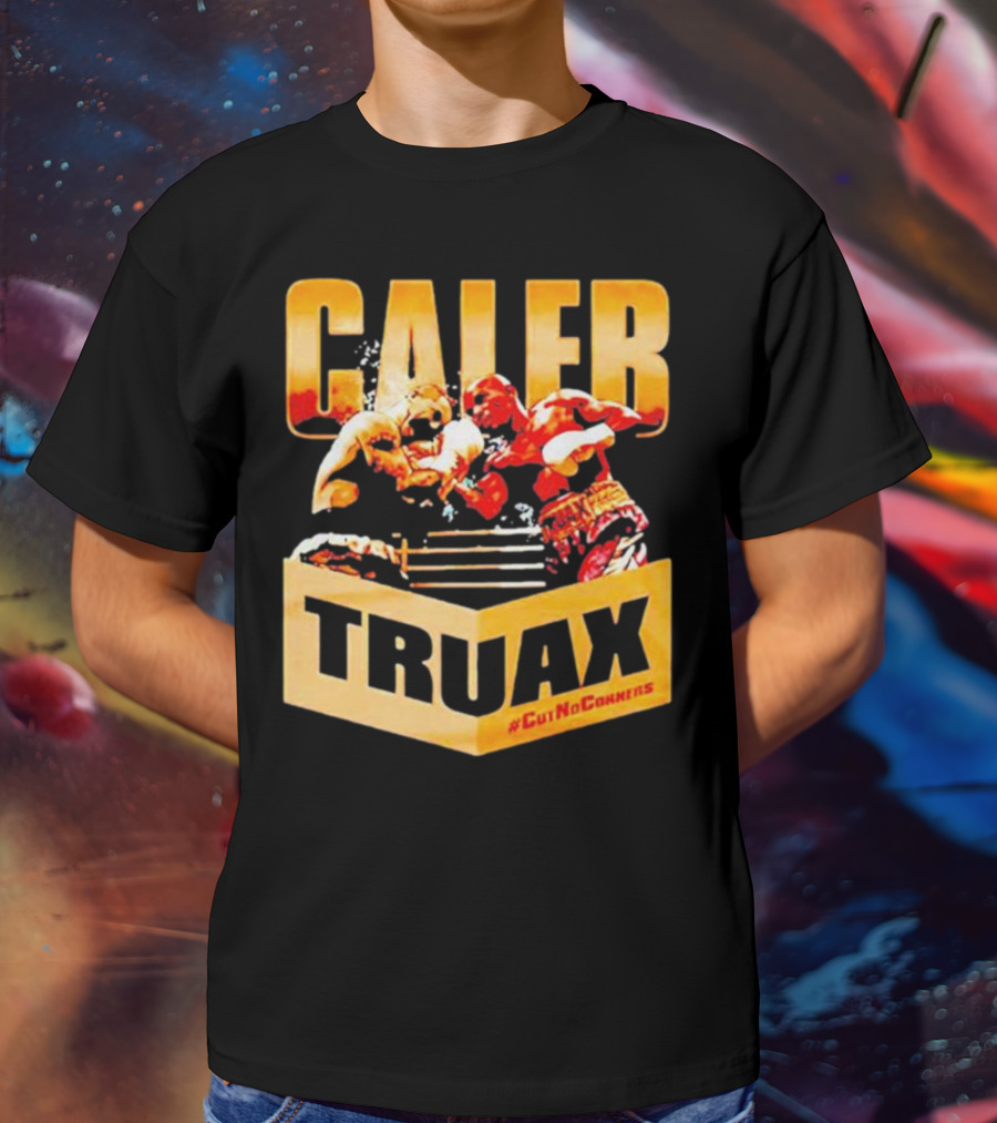 Caleb Truax Boxing Knockout #CutNoCorners T-Shirt