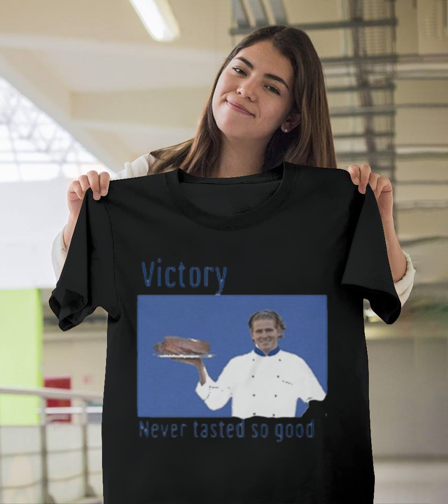 Victory Never Tasted So Good Chargers Justin Herbert Brisket T-Shirt