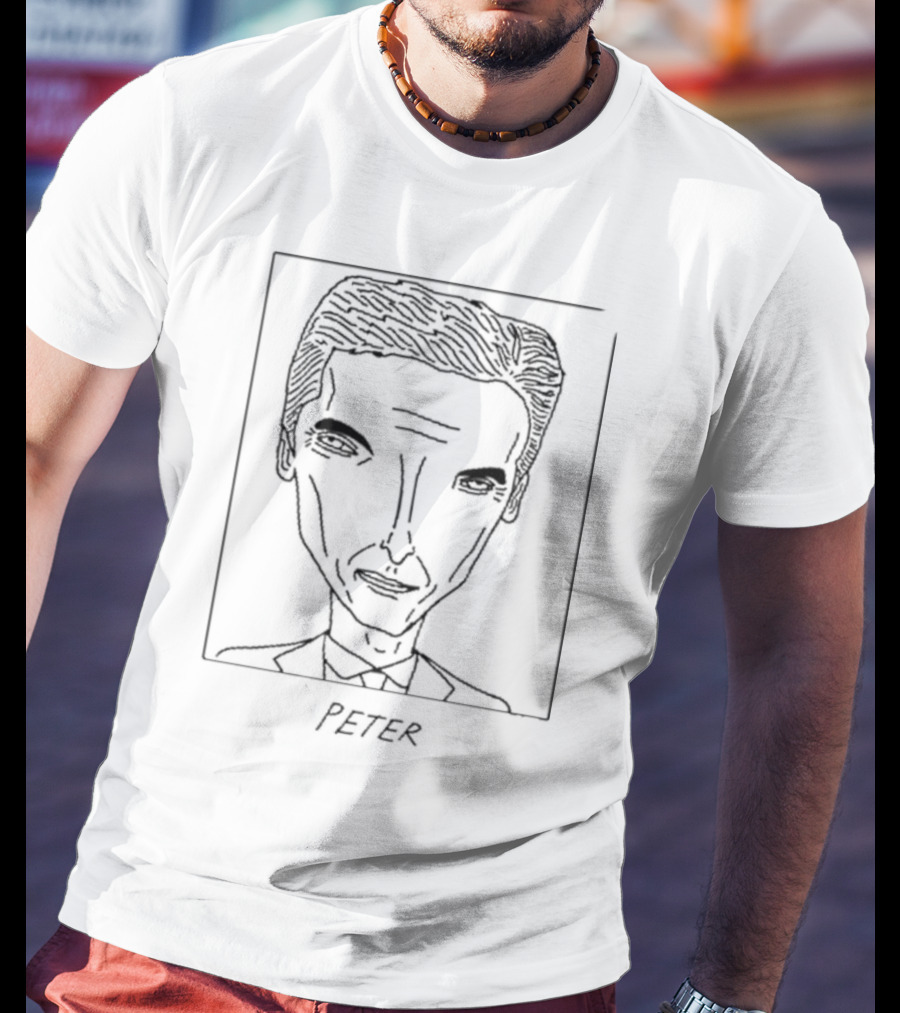 Badlydrawncelebsshop Peter Capaldi Sketch T-Shirt