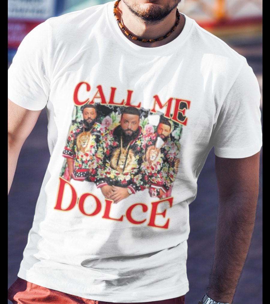 Call Me Dolce DJ Khaled Floral Jacket Trio T-Shirt