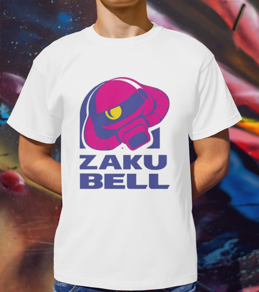 Dead Set Media Zaku Bell Mecha Fast Food Mashup T-Shirt