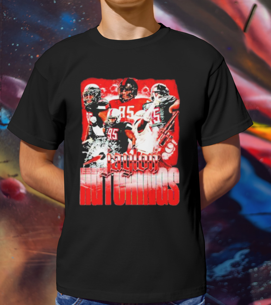 Jaylon Hutchings 95 Red Football Legends T-Shirt