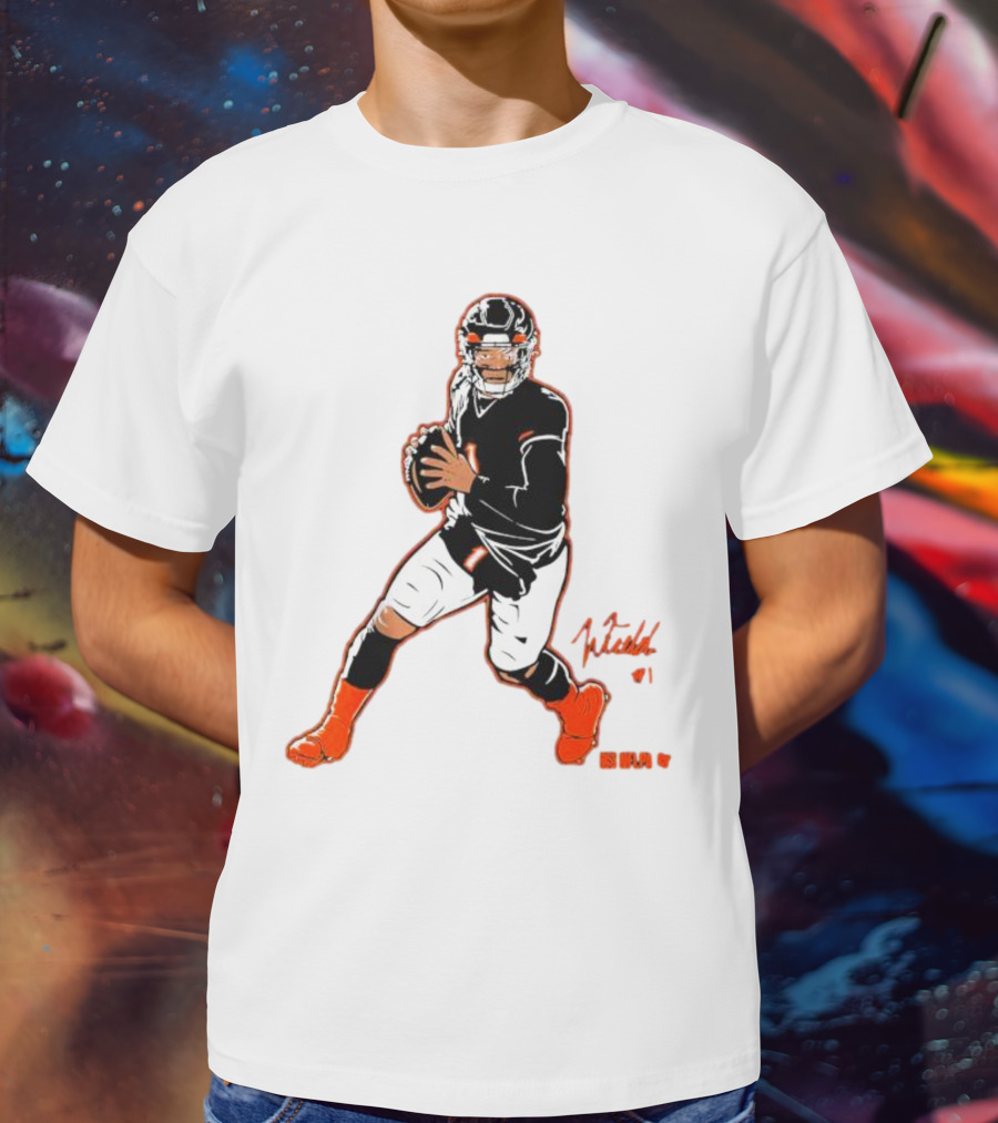 Fields #1 NFLPA Signature Pose T-Shirt